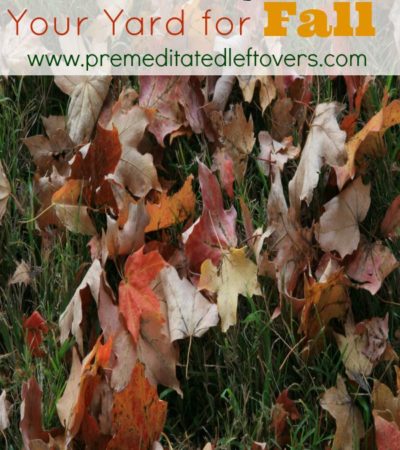 How to Prepare Your Yard for Fall- Use these helpful tips for preparing your yard this fall. You can enjoy a beautiful yard and have less to do come spring.