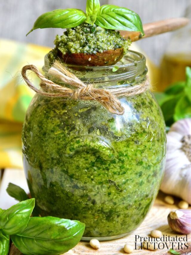 Homemade Creamy Pesto Sauce Story