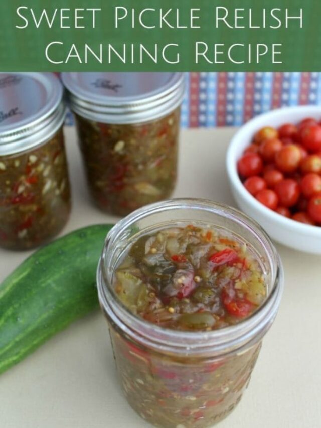 Addictive Sweet Pickle Relish Canning Recipe Story