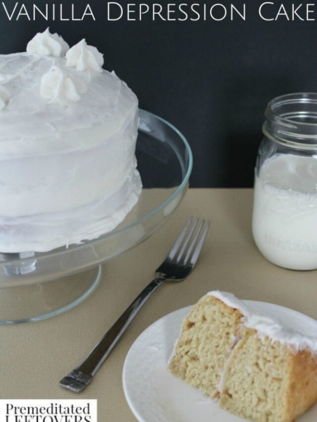 Delicious Vanilla Depression Cake Story