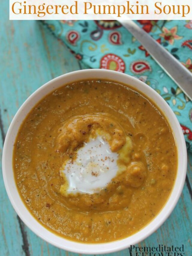 Seasonal Ginger Pumpkin Soup Story