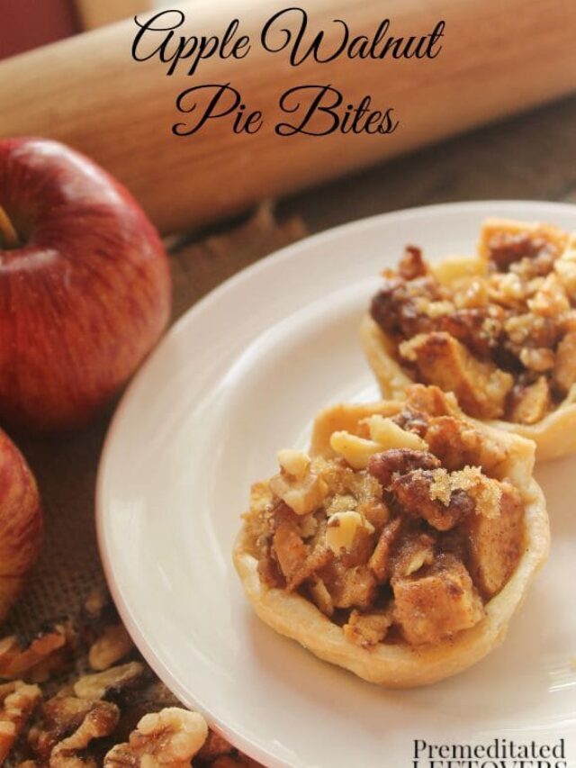 Mini Apple Pie Bites Story