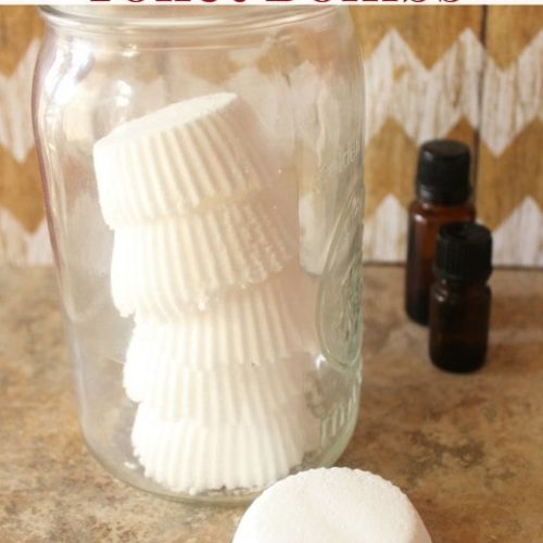 DIY Peppermint Toilet Bombs Recipe and Tutorial