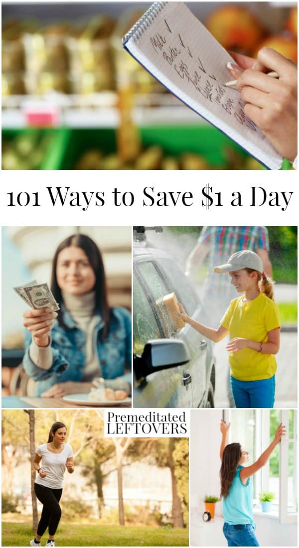 101 ways to save a dollar a day