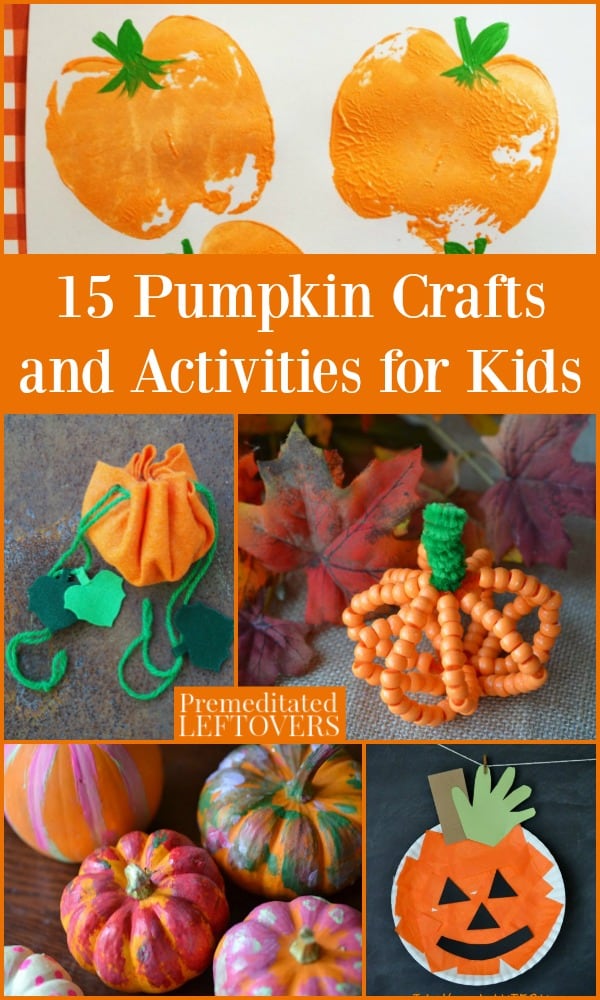 Pumpkin crafts for kids