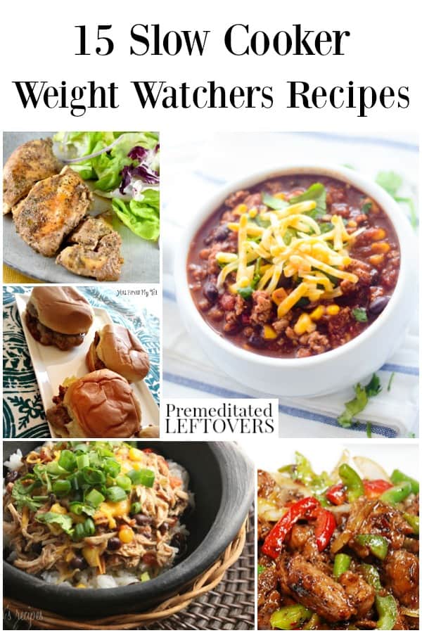 Slow cooker Weight Watchers Recipes