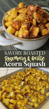 Savory Roasted Acorn Squash Recipe with Rosemary and Garlic