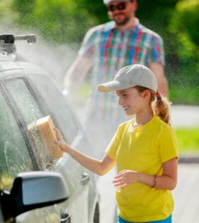 Save money by washing your own car