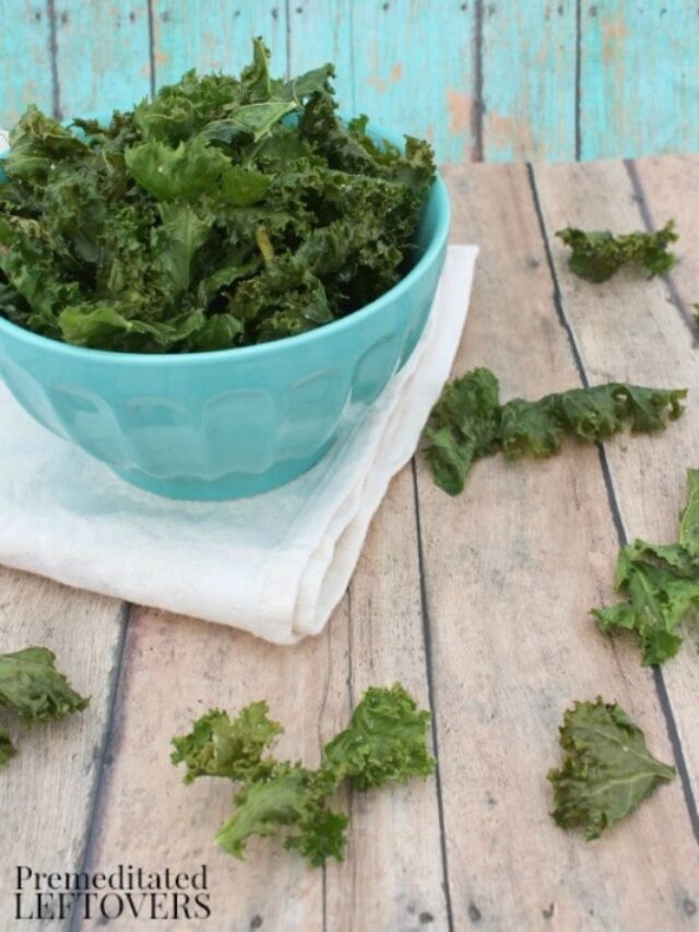 Refreshing Crispy Kale Chips Story