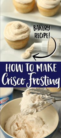 how to make Crisco frosting
