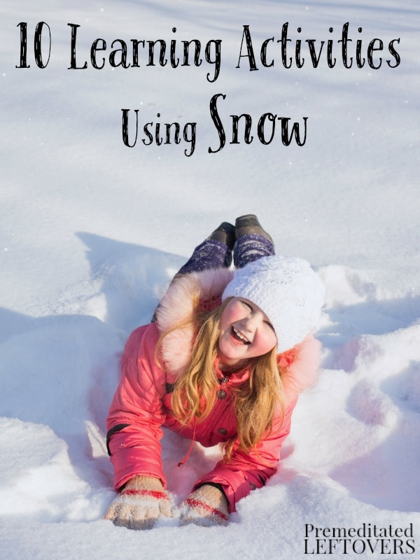 10 Learning Activities Using Snow