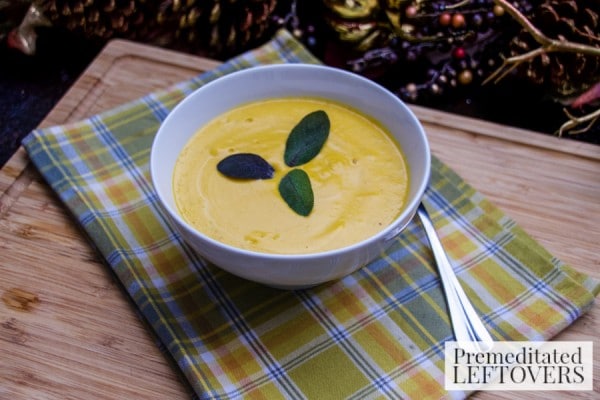 Butternut Squash Potato Soup- The squash, potatoes, and seasonings in this recipe create savory and robust flavors. Enjoy this homemade soup all winter!