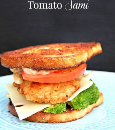 Chicken, Broccoli, and Tomato Sami- Tower this sandwich high with chicken, broccoli, and fresh tomato. It's a recipe that is different and delicious.