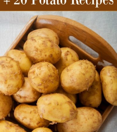Learn how to store potatoes so they keep longer in your kitchen. You'll put your spuds to good use in these 20 potato recipes!