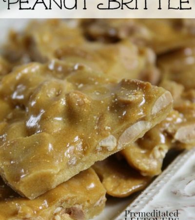 Quick and Easy Microwave Peanut Brittle Recipe