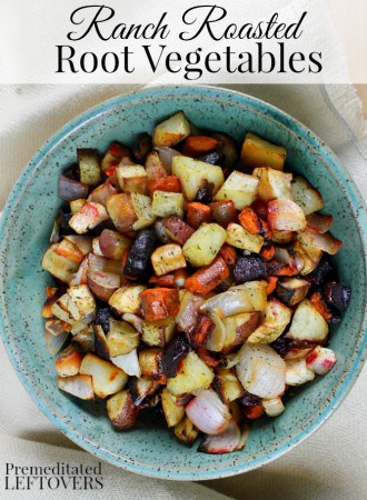 Quick and Easy Ranch Roasted Root Vegetables