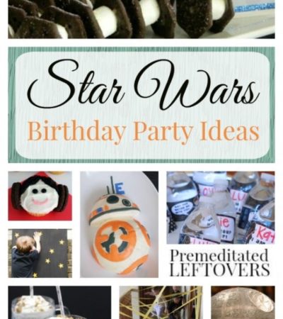 Star Wars Birthday Party Ideas- These amazing Star Wars themed decorations, games, and menu ideas are perfect for a birthday party or movie release party.