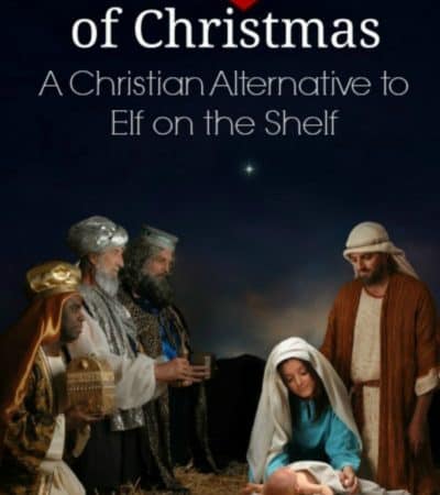 The Heart of Christmas: A Christian Alternative to Elf on the Shelf for your kids.