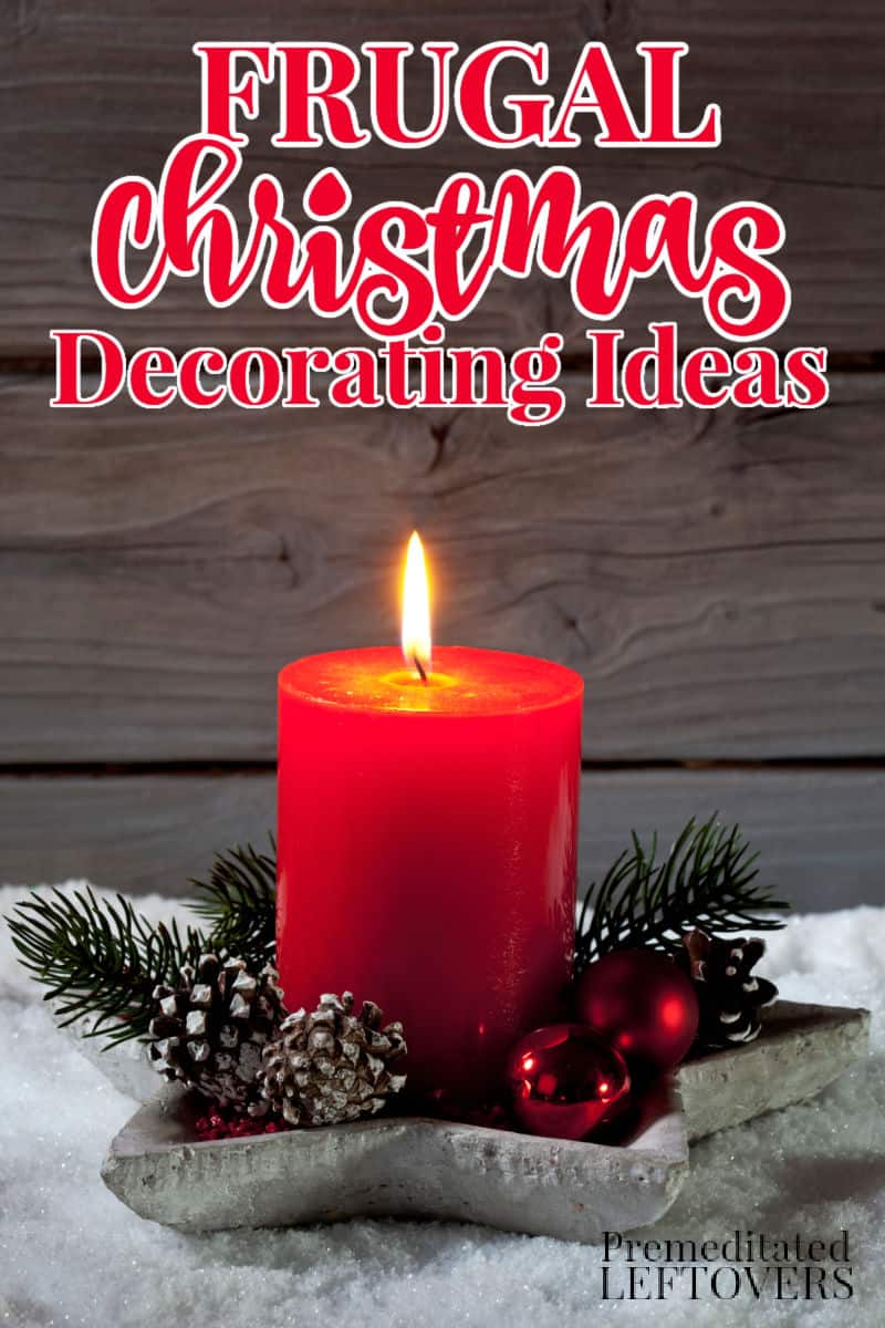 frugal Christmas decorating ideas