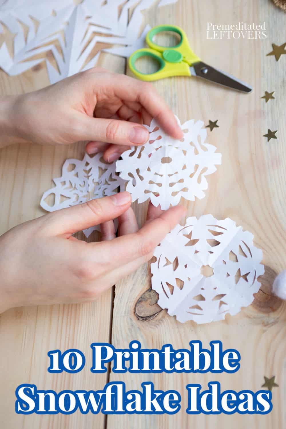 handmade paper snowflakes