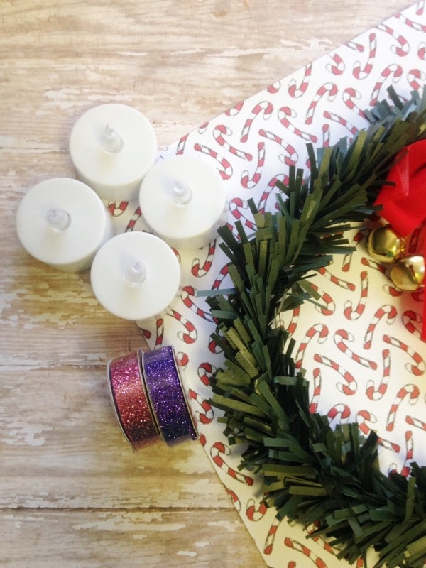 Dollar Store DIY: Advent Wreath Craft for Kids