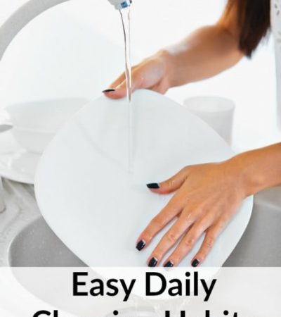 Easy Daily Cleaning Habits That Will Change Your Home- Maintaining a clean home can be overwhelming. These daily cleaning tasks will make the job easier!