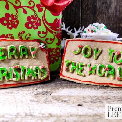 Postcard Gingerbread Cookies- These gingerbread postcards are festive and fun to personalize. Don't forget to leave a few of these cookies out for Santa!