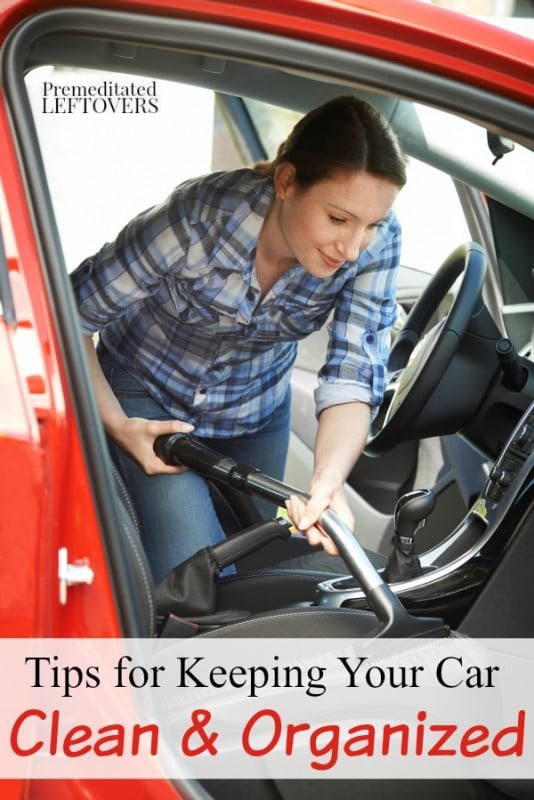 Keeping Your Car Clean and Organized