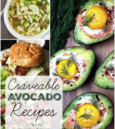Craveable Avocado Recipes- Looking for new ways to enjoy avocados? Check out these recipes for avocado salads, avocado soups, and even avocado brownies!