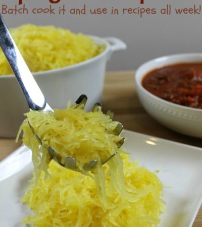 how to roast spaghetti squash