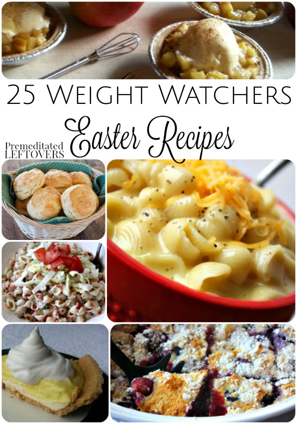 25 Weight Watchers Easter Recipes- Enjoy these Easter recipes without going over your Weight Watchers points. You'll find classic dishes and new favorites.