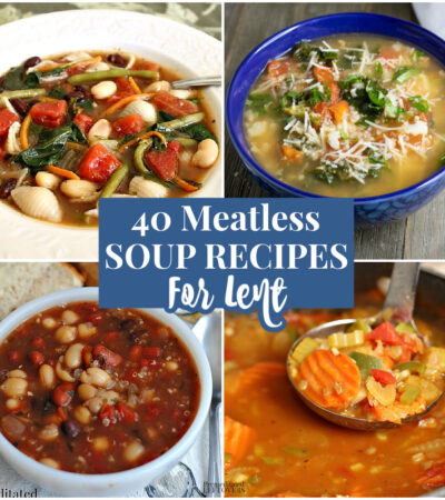 bowls of meatless soup recipes