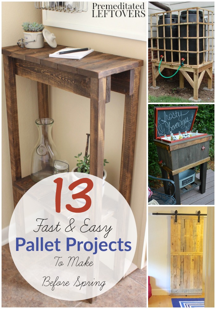 13 Easy Diy Pallet Projects - Diy Rustic Pallet Projects
