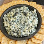 Spinach Artichoke Dip Recipe- This delicious spinach and artichoke dip is easy to prepare and makes the perfect side or appetizer for your next big event!