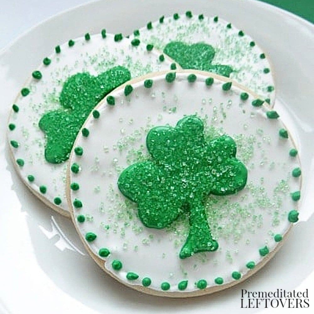 Shamrock Sugar Cookies Recipe