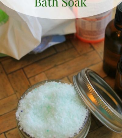 Soothing Vapor Bath Soak- Relax in the tub with these aromatic bath salts if you're fighting a cold or have tired muscles after a long day.