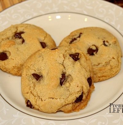 gluten-free chocolate chip cookies recipe using dairy-free Smart Balance Original Buttery Spread