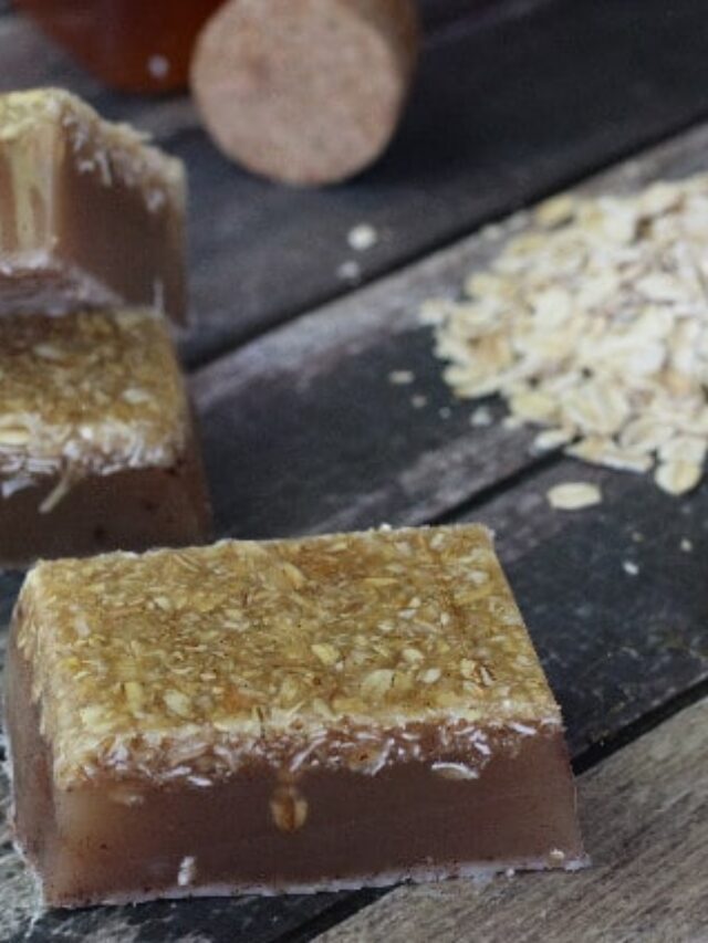 Oatmeal and Honey Moisturizing Bar Soap Story