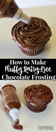 How to make fluffy dairy-free chocolate frosting - recipe and tips