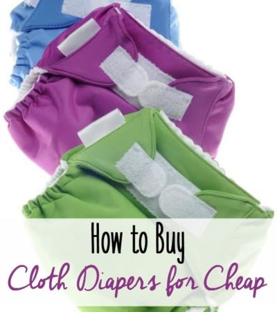 How to Cloth Diaper Without Breaking the Bank- There are many ways to save money while building your cloth diaper stash. Learn how with these frugal tips.