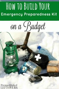 How to Create an Emergency Preparedness Kit on a Budget