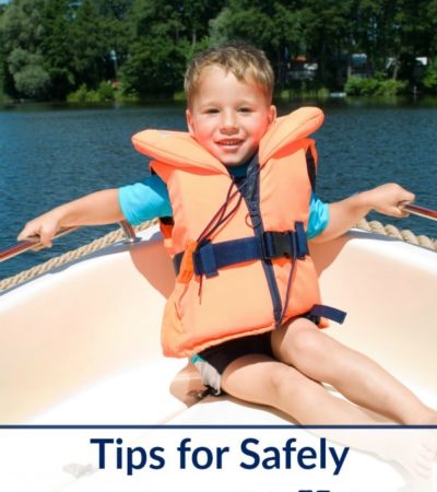 Tips for Safely Boating with Kids- A day out on the water should always include proper safety measures. Teach kids about boating safety with these 5 tips.