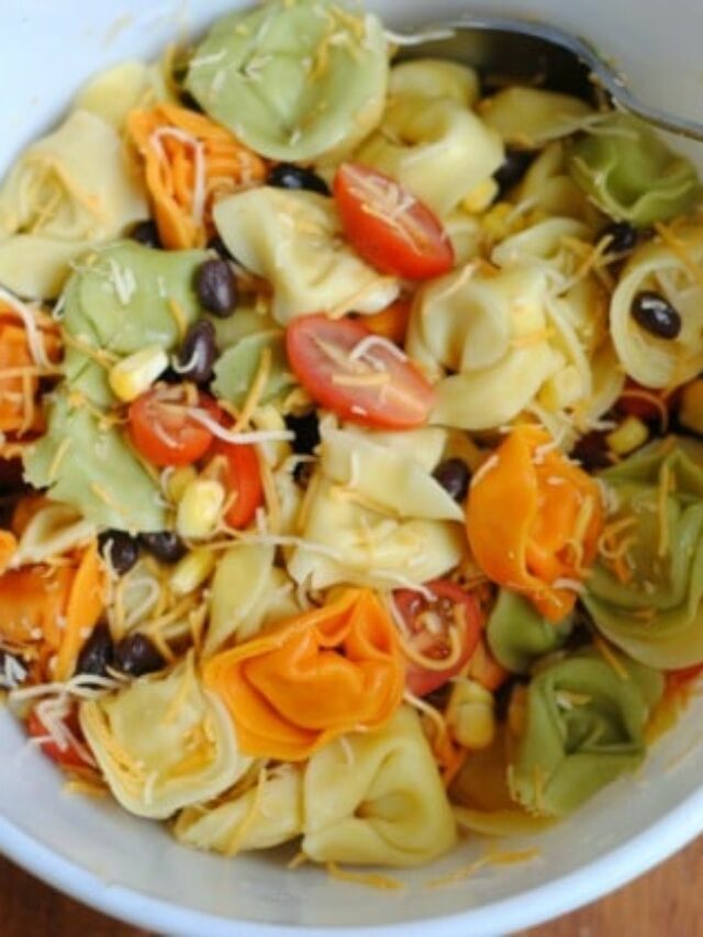 Southwest Ranch Tortellini Salad Story