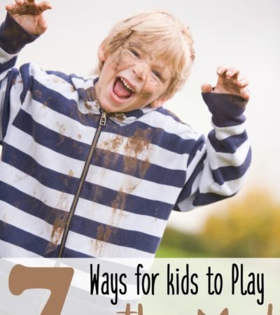 Fun Ways for Kids to Play in Mud- Most kids love to play in mud! These activities make it even more fun and add great sensory components as well.