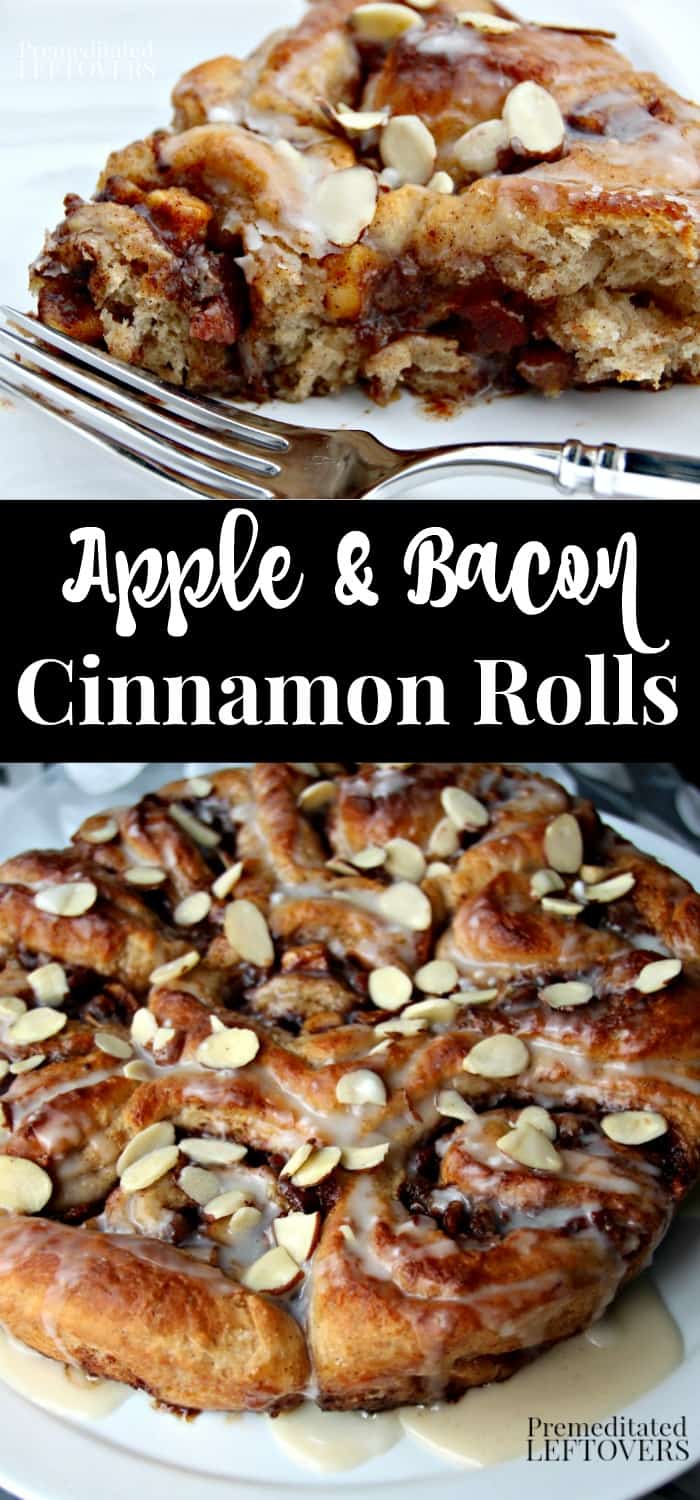 Easy Apple and Bacon Cinnamon Rolls Recipe