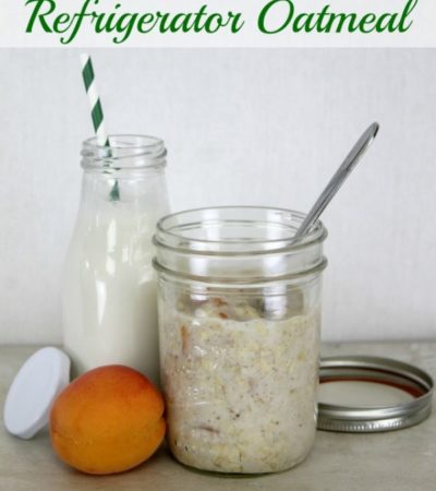 Apricot Vanilla Cashew Refrigerator Oatmeal Recipe