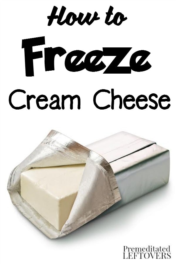 How to Freeze Cream Cheese- Try these tips on freezing and thawing cream cheese. You can extend the life of cream cheese up to 6 months by freezing it!