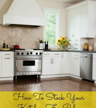 How To Stock Your Kitchen For Paleo- Learn which foods and gadgets are important to keep on hand in order to successfully maintain a paleo lifestyle.