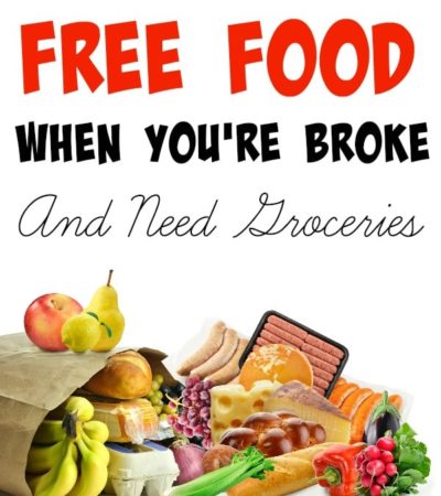 Where to Find Free Food When You're Broke- In between paychecks and struggling to buy groceries? Here are some helpful ways to find free food in your area.