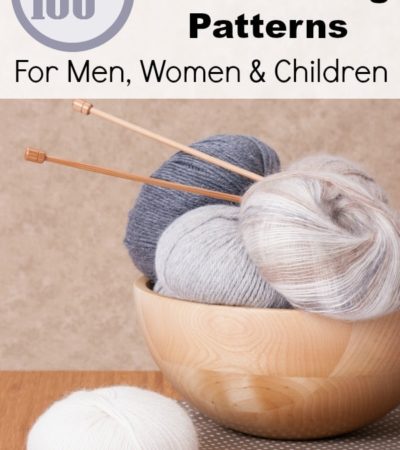 103 Free Knitting Patterns for Men, Women, and Children- Knit something special for a loved one with this ultimate list of free knitting patterns.